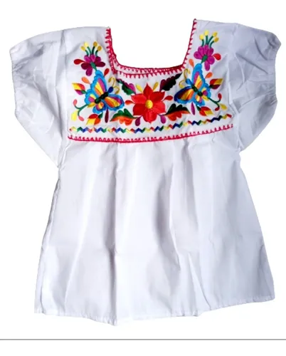Blusa de adelita para niña hotsell