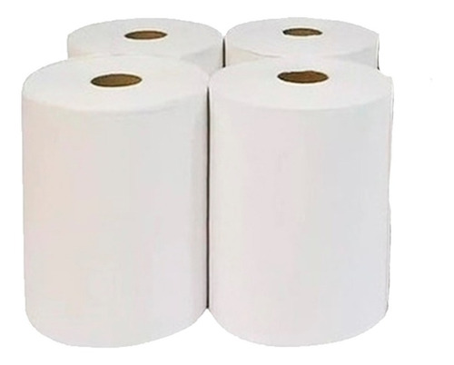 Papel Toalha 20cm X 200mts Para Banheiro - Pacote Com 4 Rolo