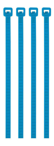 Cincho Plástico Azul 40 Lb, 15 Cm, 50 Piezas, Volteck, 41015