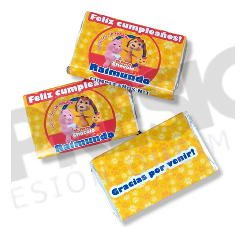 Mini Chocolates Personalizados (30 Unidades)