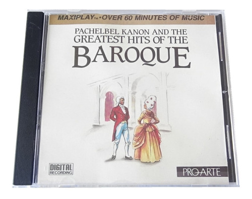 Pachelbel Kanon Greatest Hits Of The Baroque Cd 1990 Mexico 