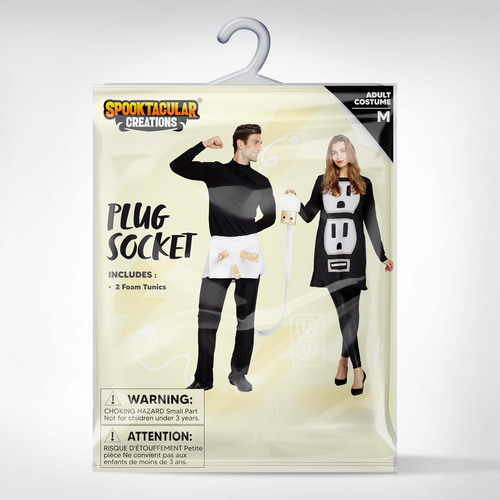 Spooktacular Creations Disfraz De Halloween Con Enchufe Y To