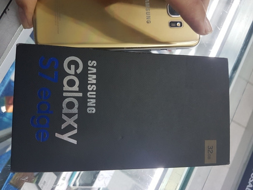 Celular Sansung S7 Edge Dorado 32g