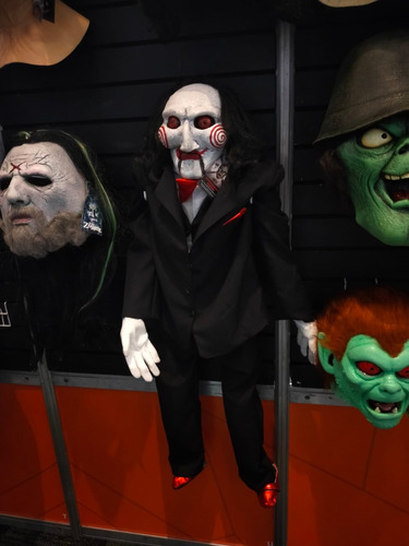 Puppet Billy Saw Muñeco Terror Halloween Licencia Oficial