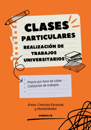 Clases Y Trabajos Nivel Universitario