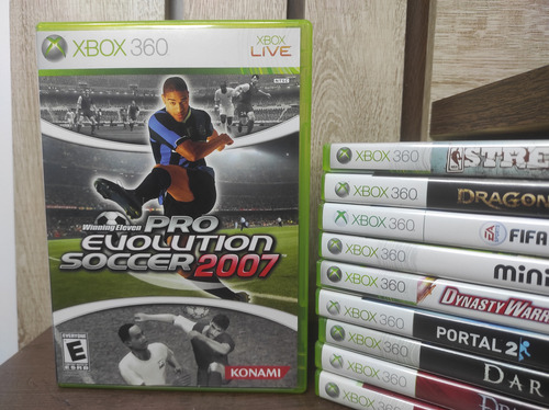 Jogo Pro Evolution Soccer Pes 2007 Original Xbox 360 Físico (Usado)