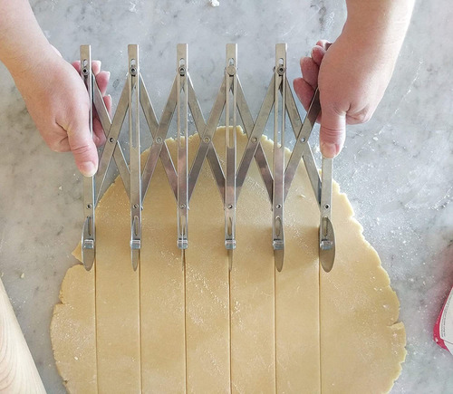Cortador De Pizza De 5 Ruedas, Cortador De Masa De Acero Ino