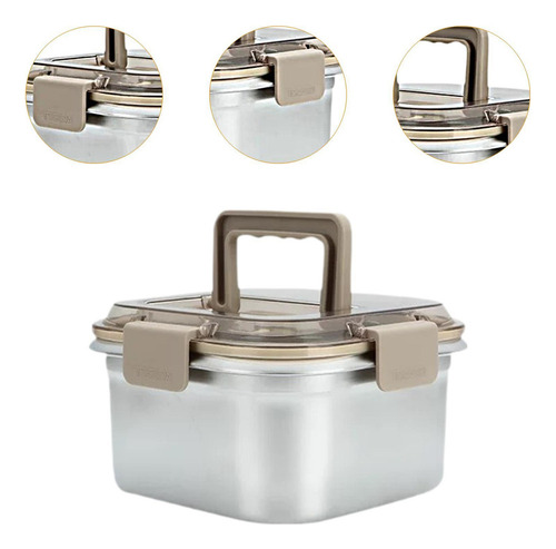Contenedor De Almacenamiento De Alimentos, De 2200ml