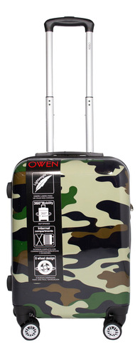 Owen Set X3 Valijas De Viaje Estampadas Rígidas Ow40006 6c