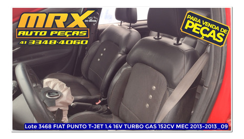 Sucata Fiat Punto T-jet 1.4 16v Turbo Gas 152cv 2013 Pecas