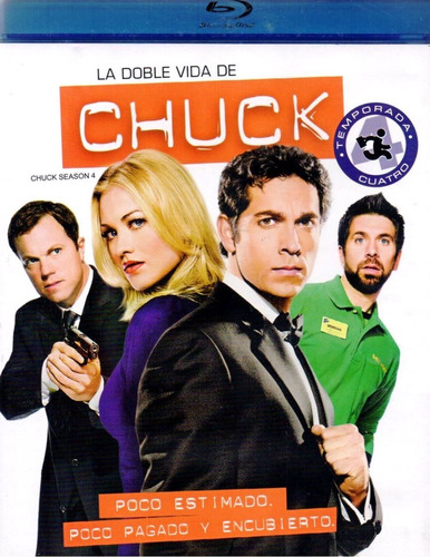 La Doble Vida De Chuck Temporada 4 Cuatro Blu-ray