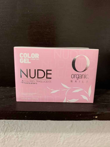 Imagen 3 de 4 de Color Gel Nude 4 Colores Translúcidos