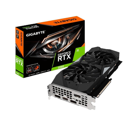 Tarjeta De Video Nvidia Rtx 2060 6gb Gigabyte Pcgamer-uy