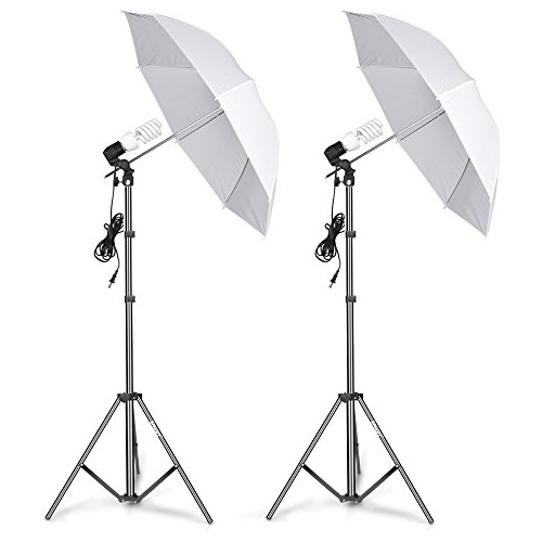 Emart Fotografia Umbrella Lighting Kit, 400w 5500k 6s87r