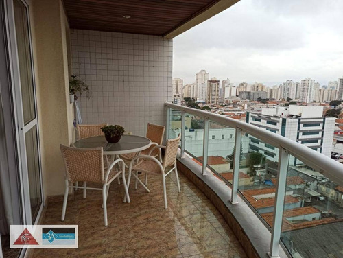 Imagem 2 de 19 de Apartamento Com 3 Dormitórios Para Alugar, 120 M² Por R$ 3.500,00/mês - Mooca - São Paulo/sp - Ap6362