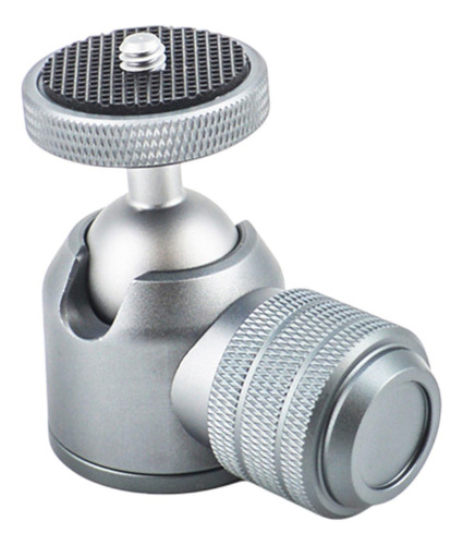 Cabezal De Bola De Trípode Cabeza Giratoria Bola Gris