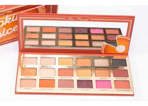 Paleta De Sombra De Ojos Too Faced Pumpkin Spice Color De La Sombra Second Slice