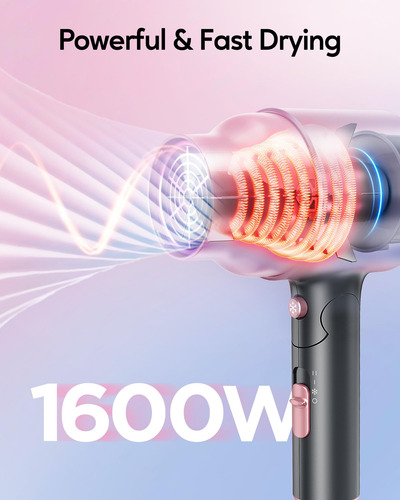 Secador De Cabelo Wavytalk Wavytalk 1600w Leve Com Difusor