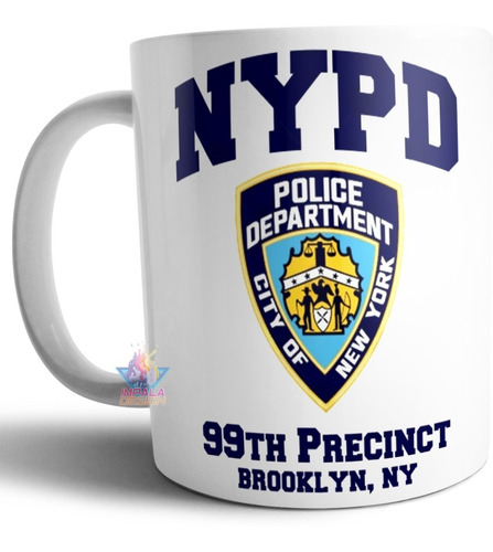 Taza Cerámica Brooklyn 99 Nypd Comedia Policial Detectives