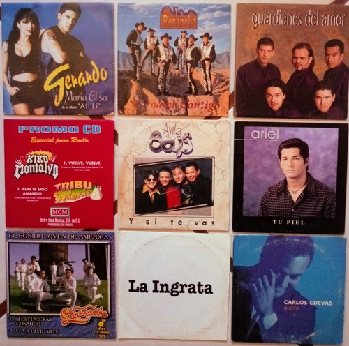 Cd's Promo Jose Jose Angeles Azules Imanol Luis Fonsi Otros (Usado)