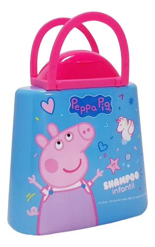 Shampoo Infantil En Carterita Peppa Pig 300ml