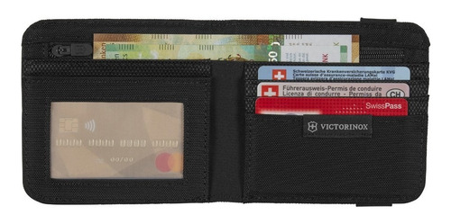 Imagen 6 de 6 de Billetera Nylon Doble Victorinox Accesorios 5.0