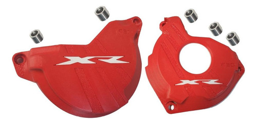 Tapa Motor Honda Xr Tornado Rojo/logo Blanco F3d