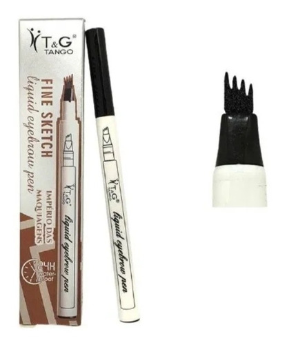 Imagem 3 de 6 de Kit 2 Caneta Microblading Para Sobrancelha Fio A Fio Tattoo