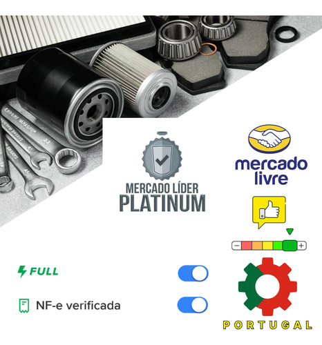 Kit 4 Jogo Sensor Freio Abs Vw Jetta Tiguan A3 (sem 4motion)
