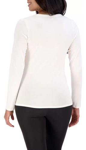 Blusa Playera Lucky Brand Algodón Manga Larga 2psz De Mujer