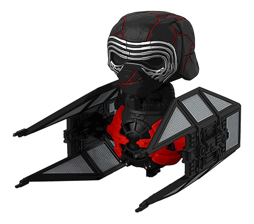 Funko Pop Star Wars Supreme Leader Kylo Ren In Whisper #321 (Usado)