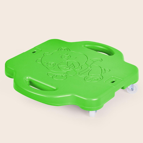 Tabla De Patinete Con Mango, Tabla De Suelo Con Verde
