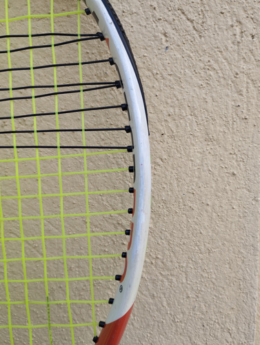 Raqueta Masterprofastshot 4.0 (reparada) Blanco/naranja 4 1/4 (Usado)