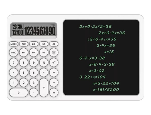 Calculadora Funciones Con Tablet De Escritura