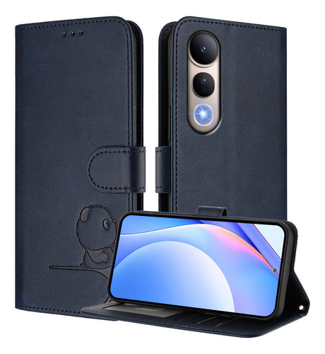 Funda Para Teléfono Inteligente Honor X9 X9a X9b X9c, Ranura Para Tarjetas Panda, Funda Tipo Cartera
