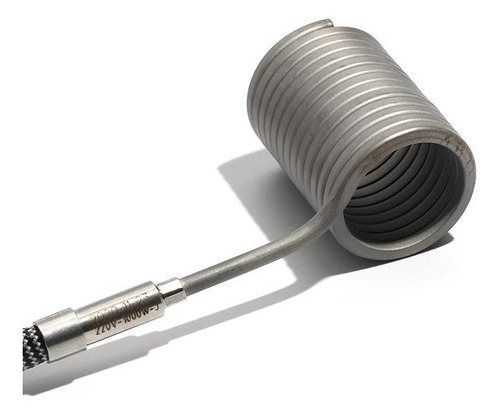 Resistência Microtubular 16x35mm 220v Cabo 1m Com Termopar J