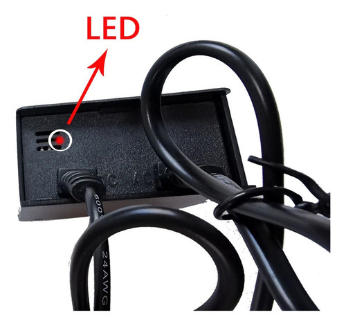 Adaptador De Fonte De Alimentação Cctv, Ac 110-240v