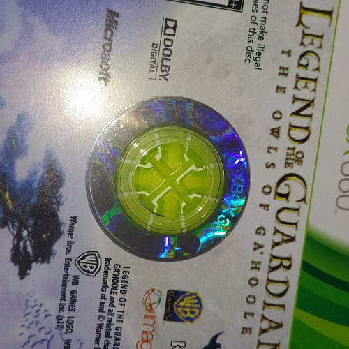 Longaniza Games.. Xbox 360 Legends Of Guardians (Usado)