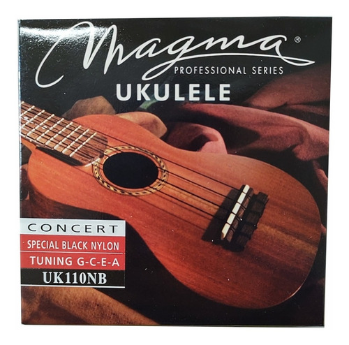 Imagen 1 de 2 de Cuerdas Magma P/ukelele Concierto Uk110nb