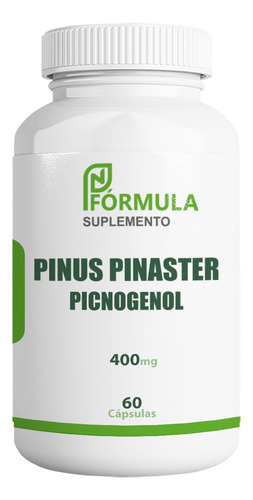 Picnogenol 400mg 60 Capsulas Sabor Sem Sabor