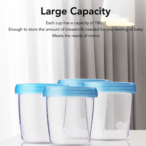 Recipiente Pequeño Para Leche Materna, Vasos Reutilizables P
