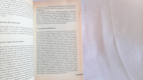 Imagen 6 de 7 de Introduccion A La Psicopatología Jean Ménéchal Alianza