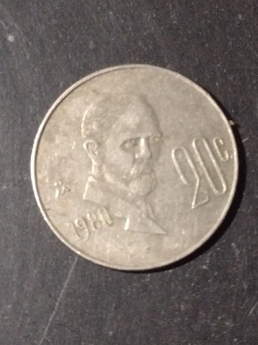 Moneda 20 Centavos 1990