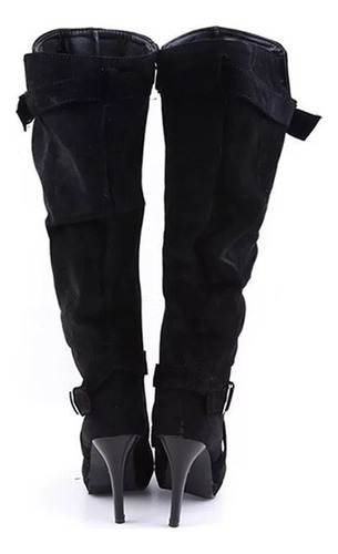 O Botas De Invierno Para Mujer, Talla Grande, Para Suela Pun