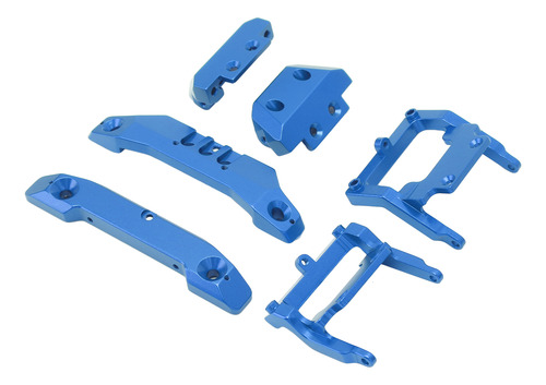 Paragolpes Delantero Y Trasero Rc 1/18 De Repuesto De Aleaci