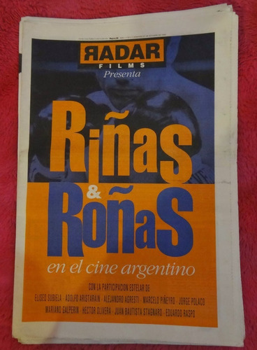 Suplemento Radar 1996 Francis Bacon Howard Marks Cannabis