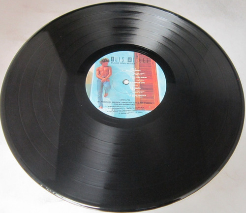 Luis Miguel - Busca Una Mujer Insert Lp