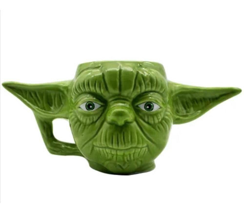 Caneca Star Wars 3d Mestre Yoda Zona Criativa Disney Oficial