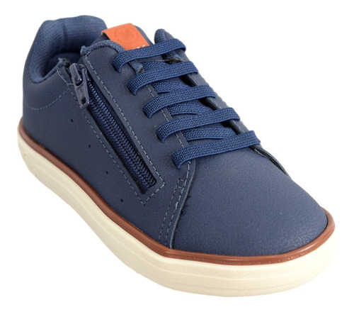 Zapatillas Casual Urbana Molekinho Nene Bruno Con Cierre 