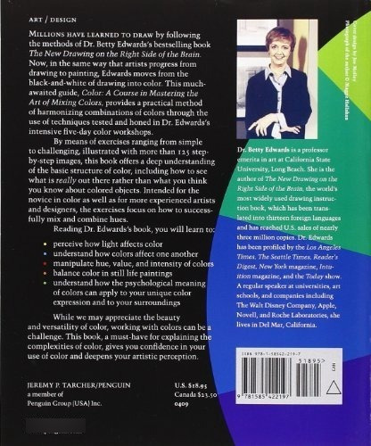 Color By Betty Edwards: A Course In Mastering The ..., De Betty Edwards. Editorial Tarcherperigee En Inglés